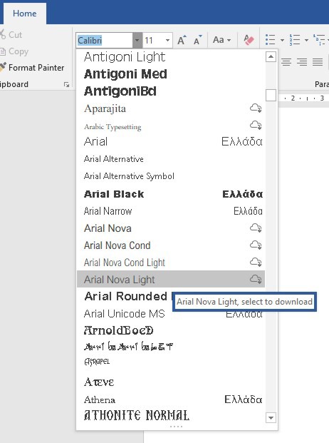new update microsoft office mac download fonts individually